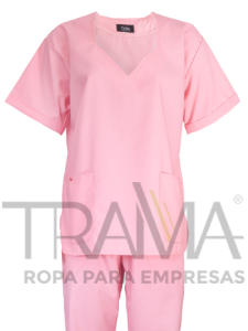 Conjunto Ambo Corazones – TramaTextiles – Uniformes y Ropa de Trabajo ...